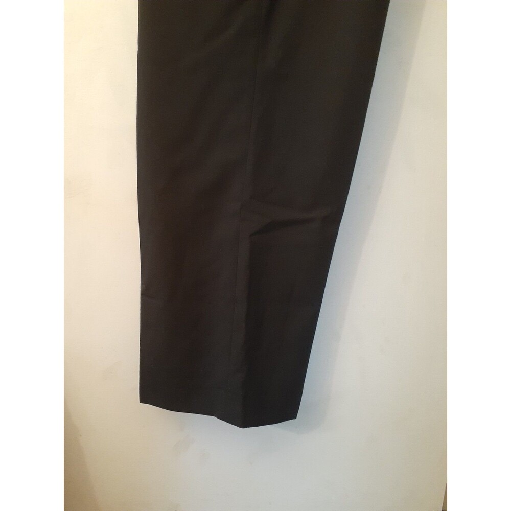 Lands End 20 Tall Women's Dress Pants  Black Wool Blend New $95 Retail - Picture 3 of 8